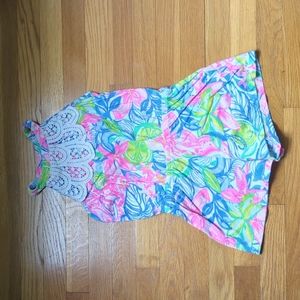 Lilly Pulitzer Girls Romper size L(8-10)
